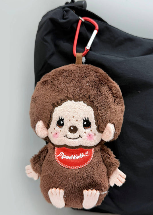 Monchhichi-Kun Carabiner Pouch