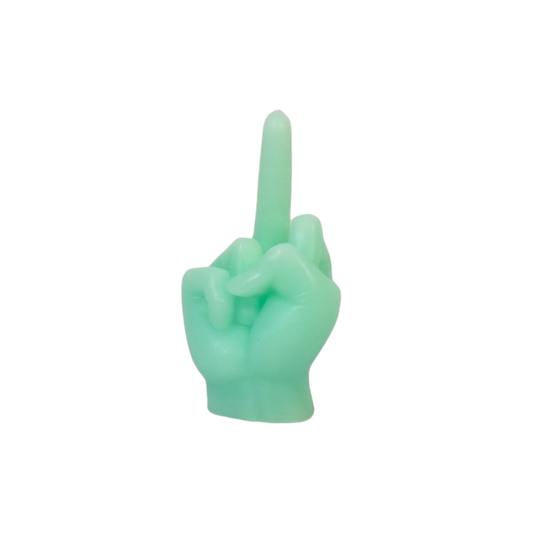 Middle Finger Lys Grønn