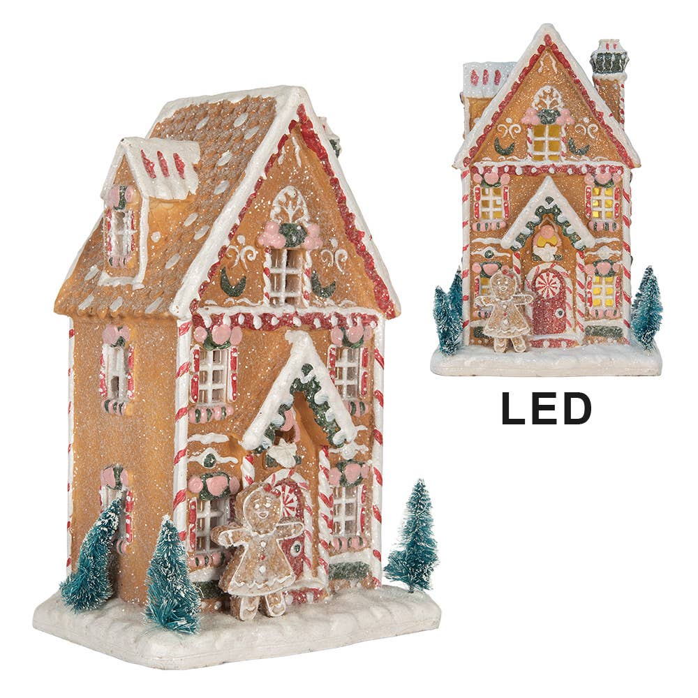 Brown Gingerbread house