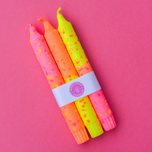 Lys 3-pack Neon Pink