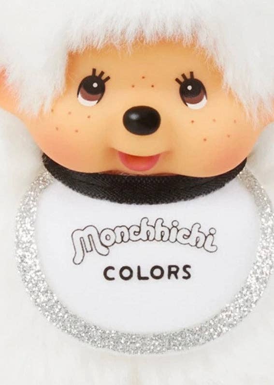 Monchhichi White Plush Mascot