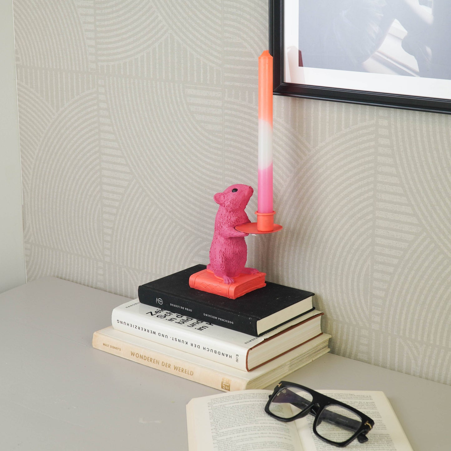 Pink Mouse Lysestake