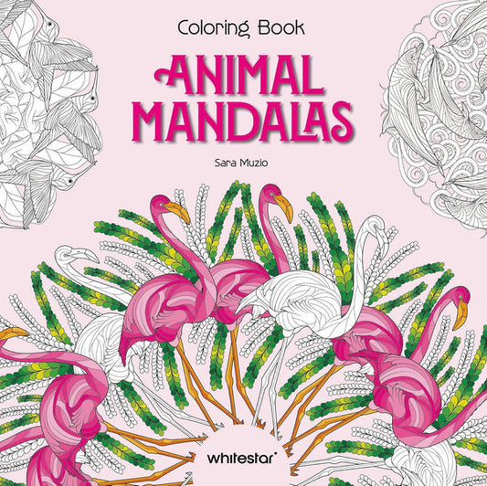 Animal Mandalas Fargeleggingsbok
