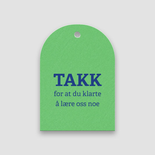 Blomsterkort, Lærte oss noe