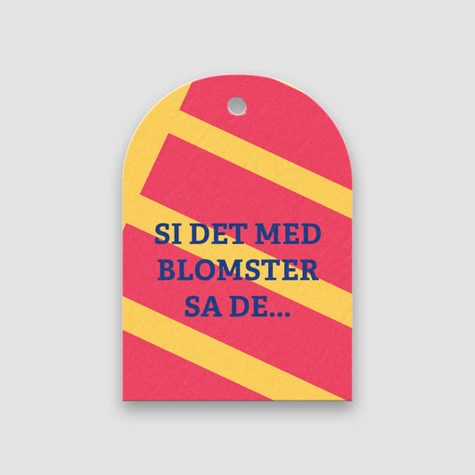 Blomsterkort, Si det med blomster