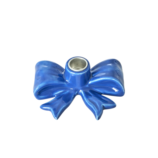 Cute Bow Blue Lysholder