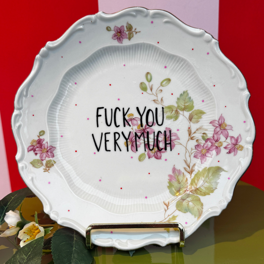 Fuck you very much Tallerken