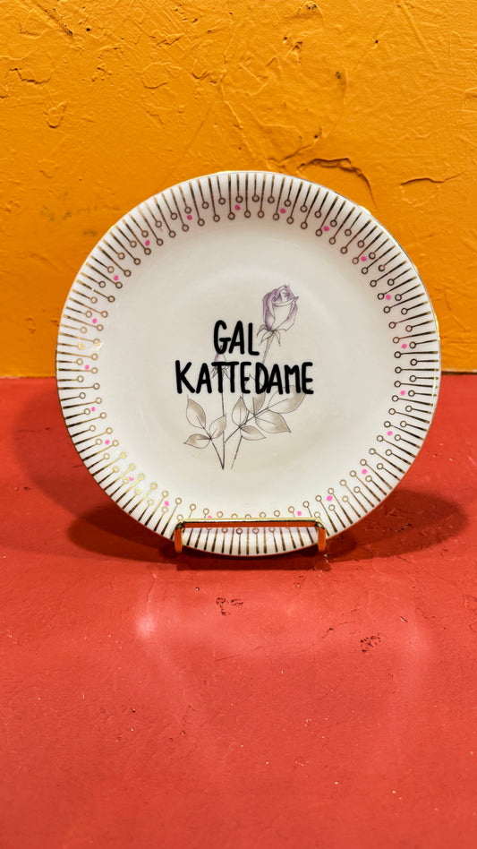Gal Kattedame Tallerken