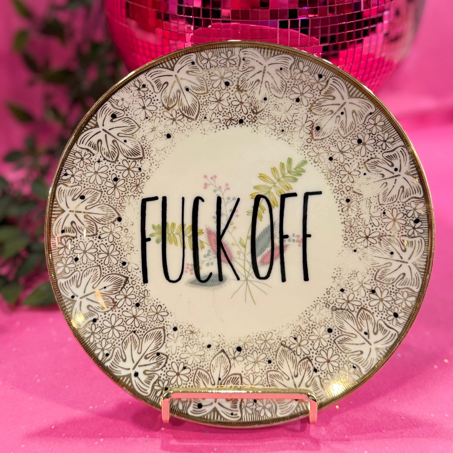 Fuck off Tallerken