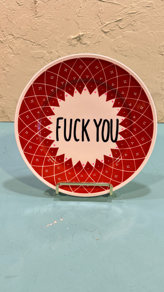 Fuck you Tallerken