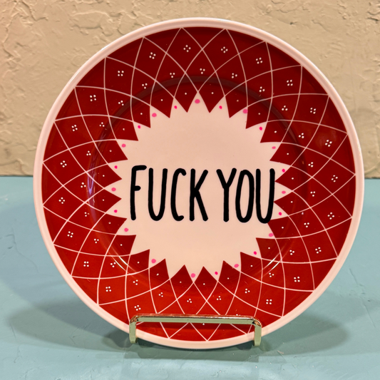 Fuck you Tallerken