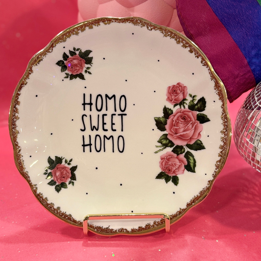 Homo Sweet Homo Tallerken