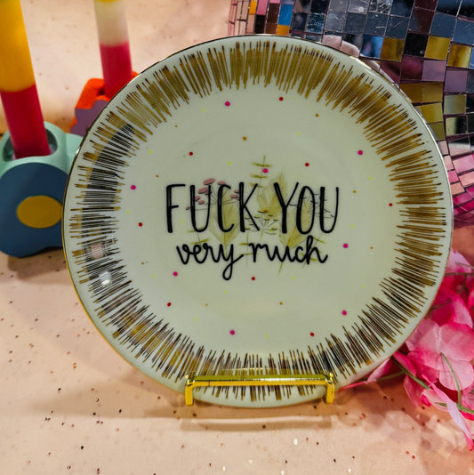 Fuck you very much Tallerken