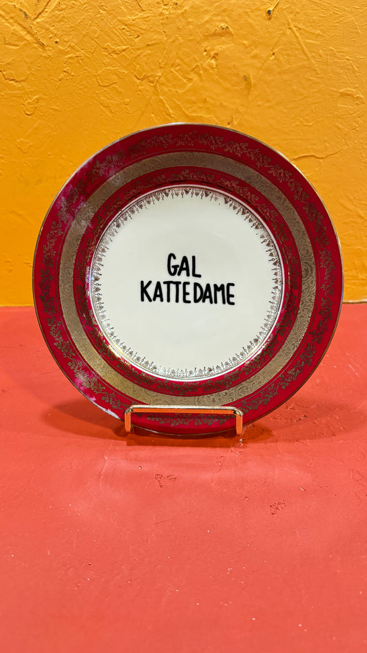 Gal Kattedame Tallerken