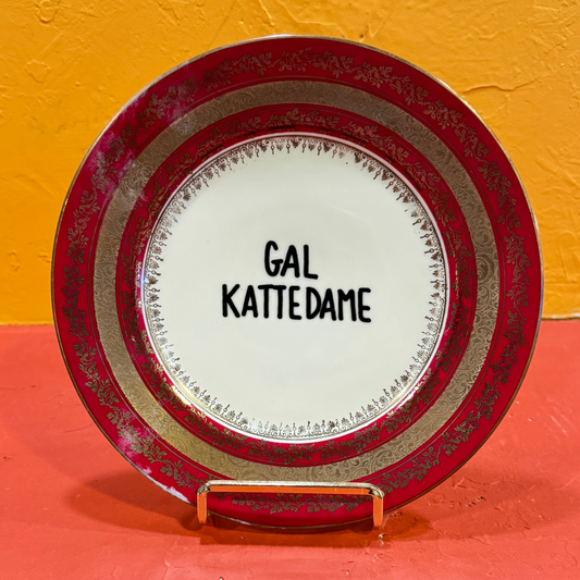 Gal Kattedame Tallerken