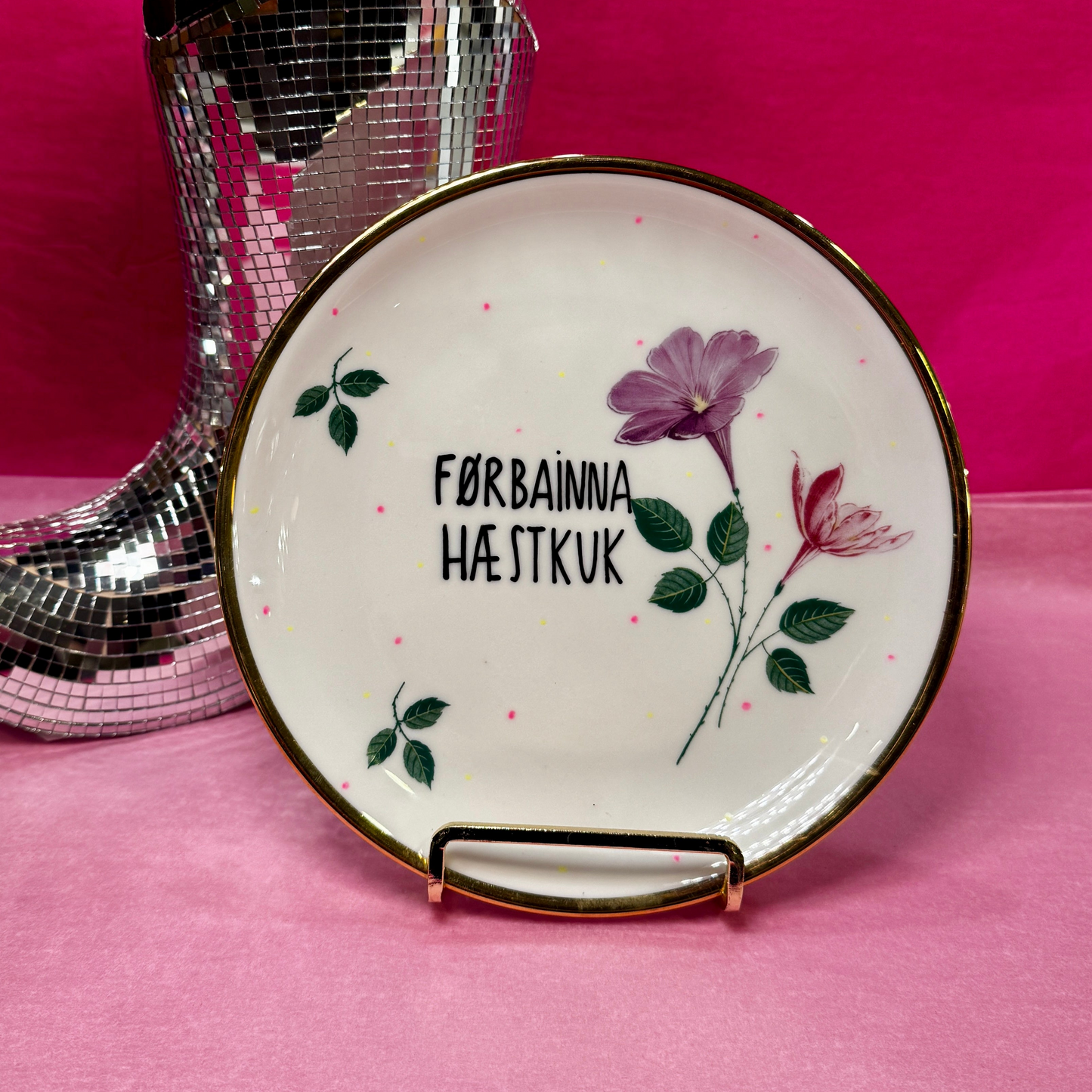 Førbainna Hæstkuk Tallerken