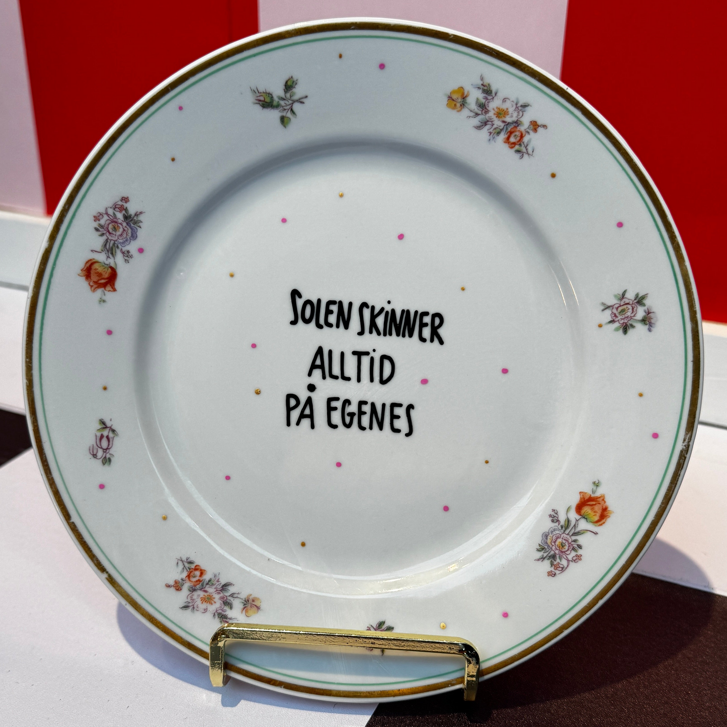 Solen skinner alltid på Egenes Tallerken