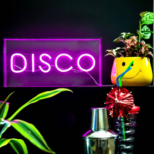 Neonskilt Disco