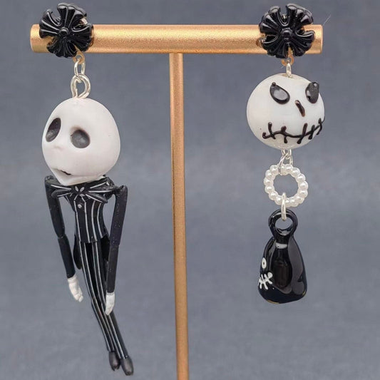 Skeleton Jack Øredobber