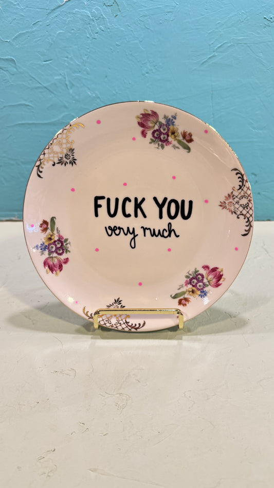 Fuck you very much Tallerken