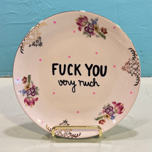 Fuck you very much Tallerken