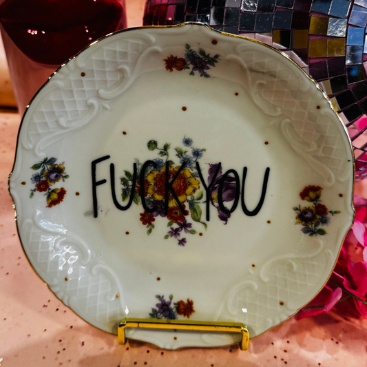 Fuck You Tallerken