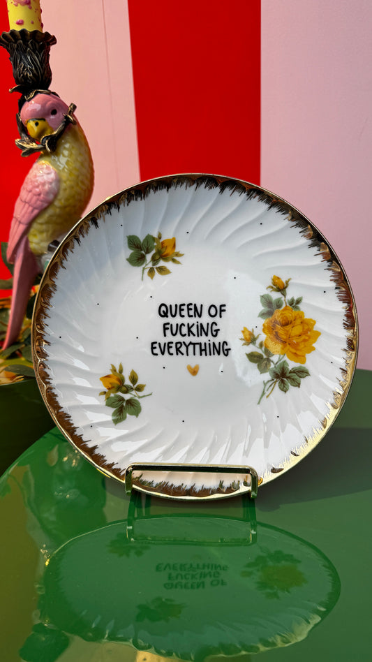 Queen of fucking everything Tallerken