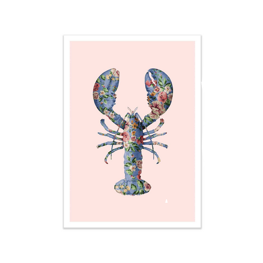 Floral Lobster Plakat