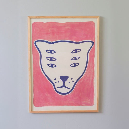 The Protector Big Pink Plakat