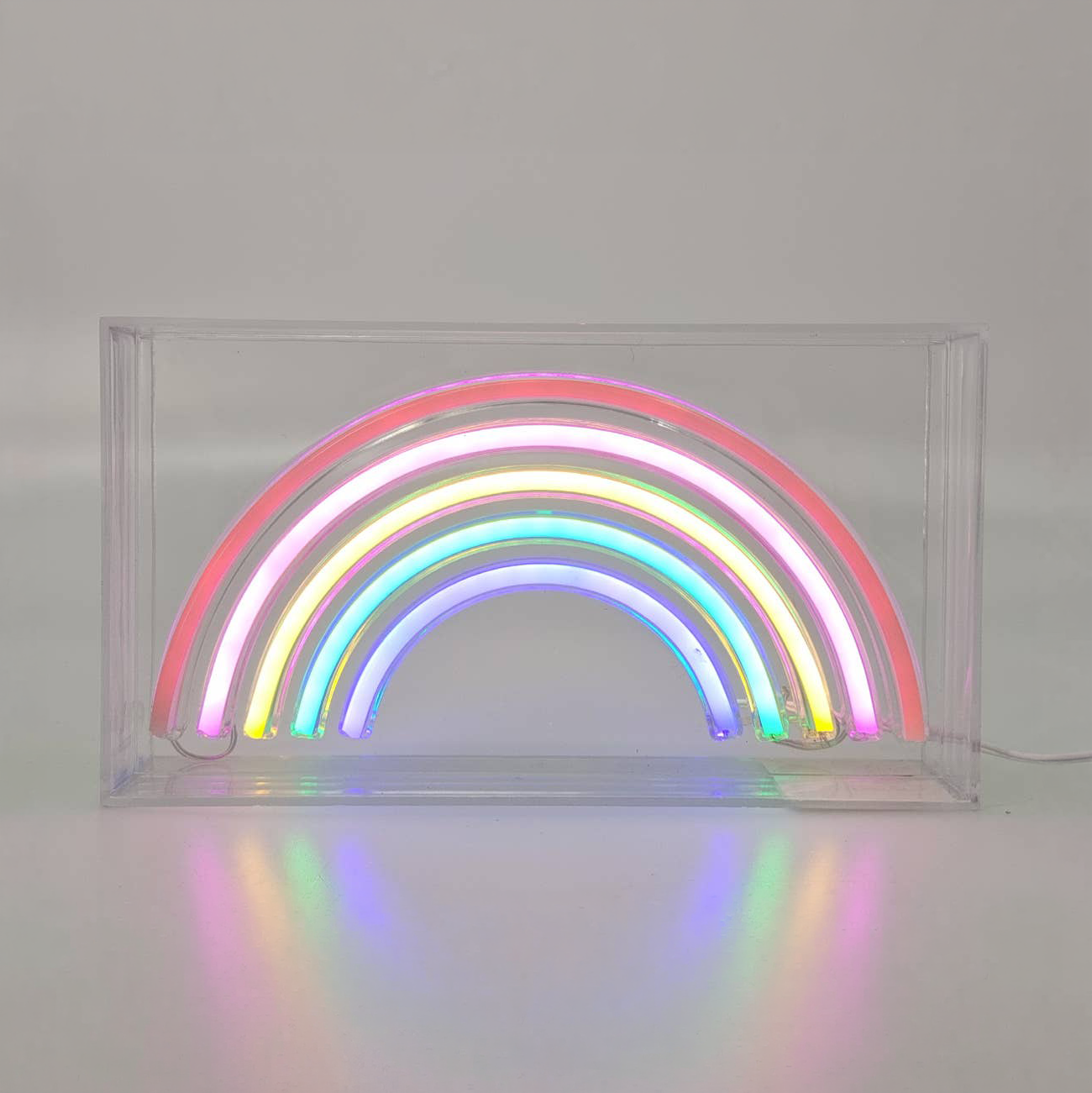 Rainbow LED-skilt Neon