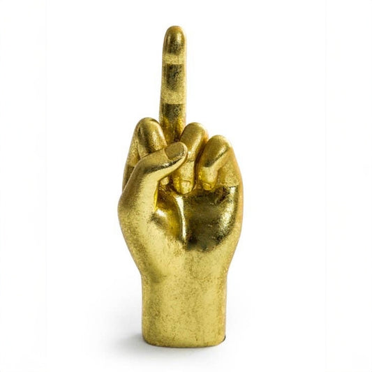 Gull Langfinger Håndfigur
