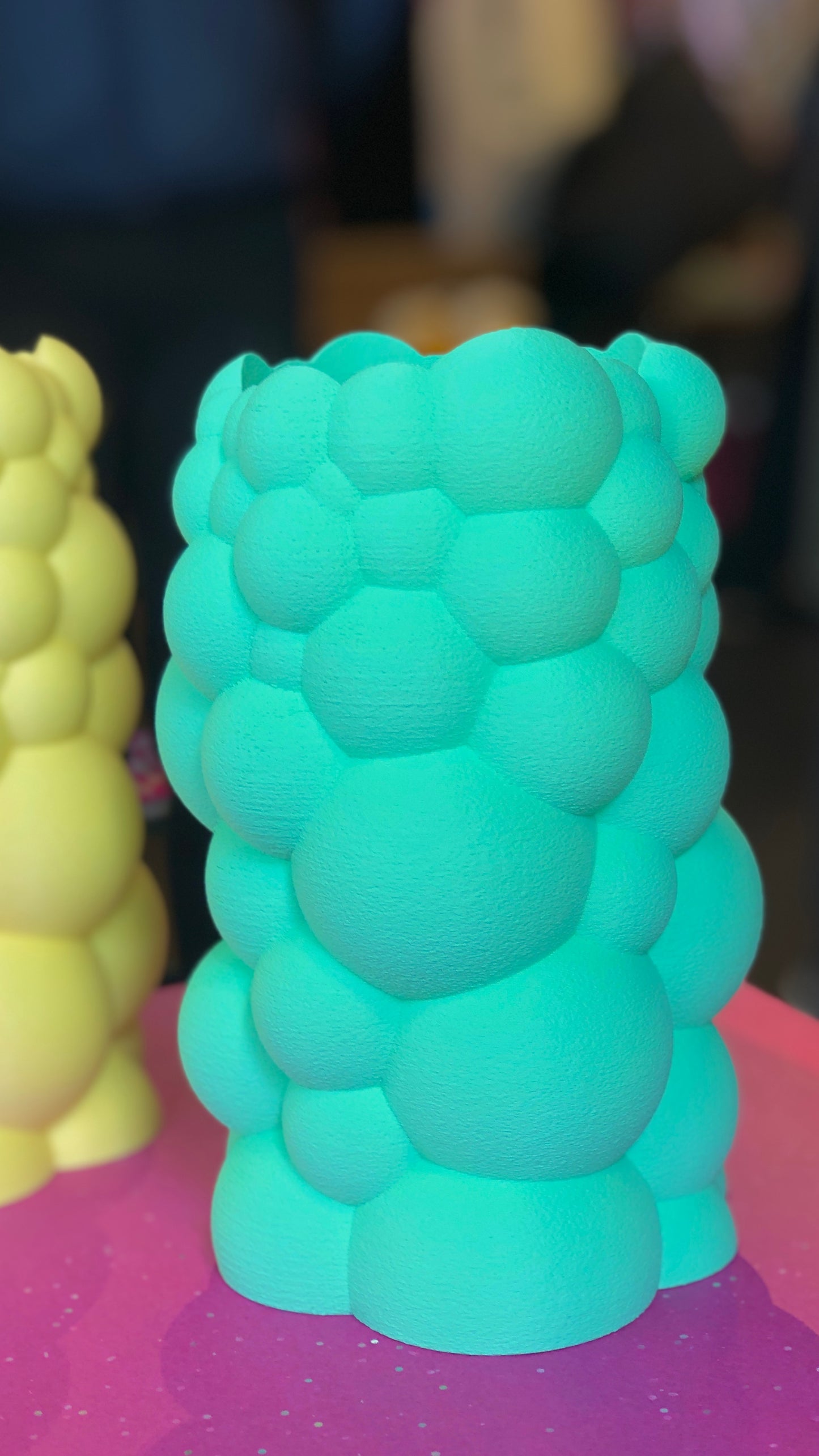 Bubble Fuzzy Vase