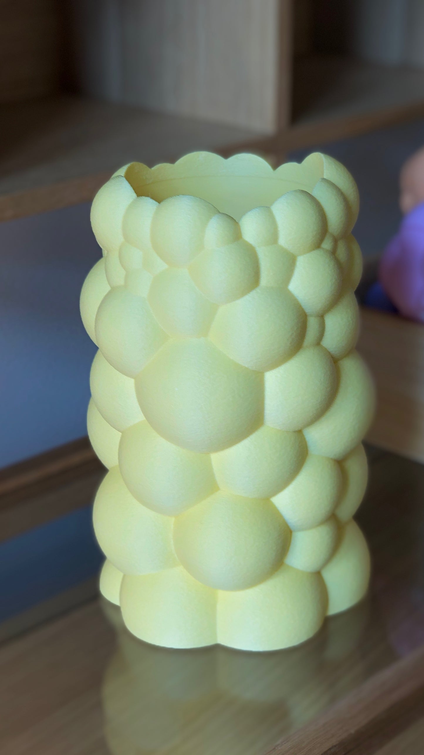 Bubble Fuzzy Vase