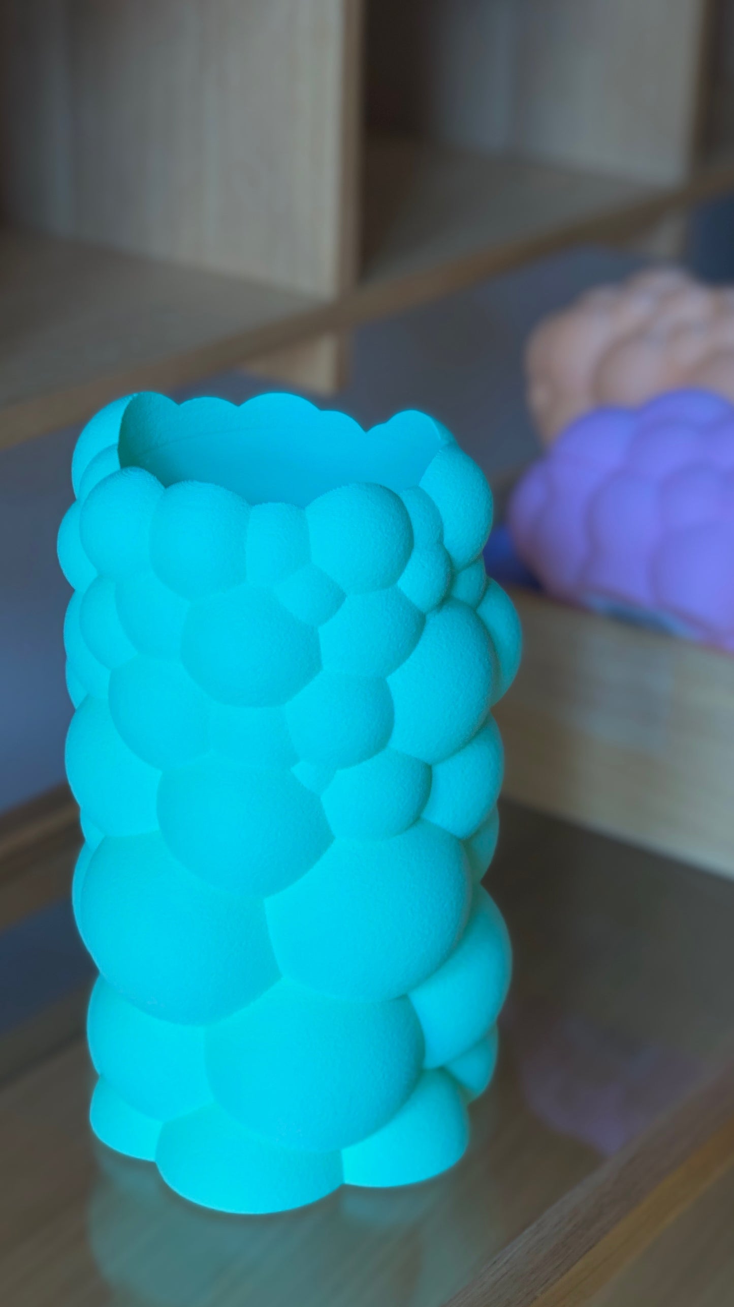 Bubble Fuzzy Vase