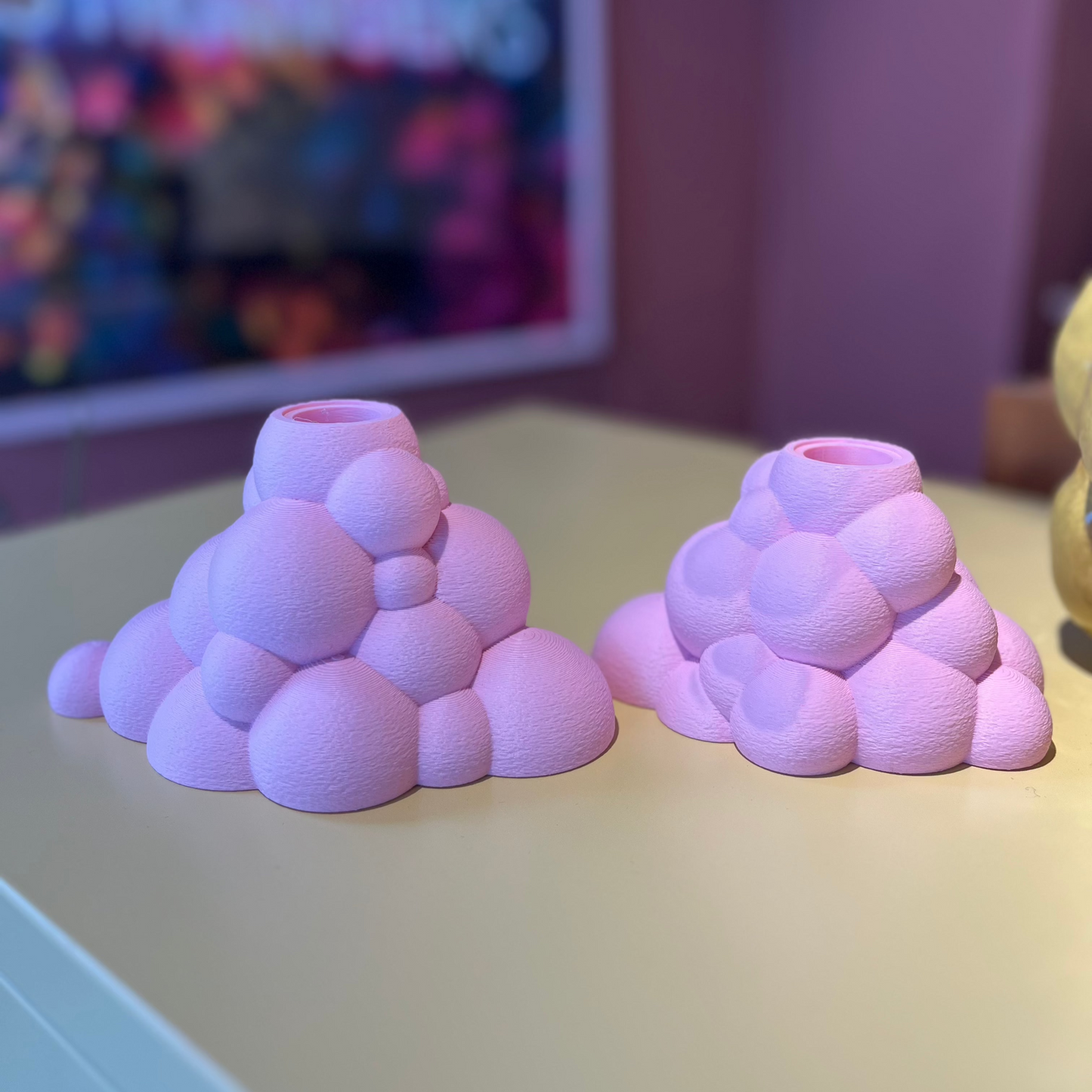 Bubble LED Lysestake