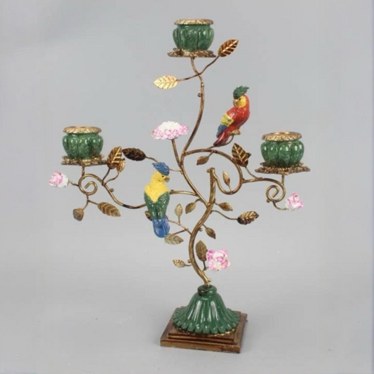 Antique Branch Lysholder