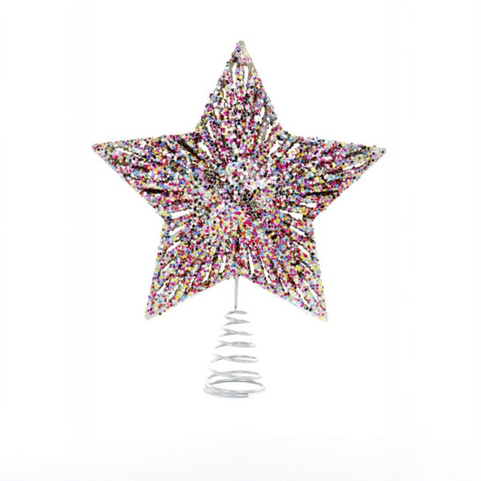 Glitter Jultrestjerne