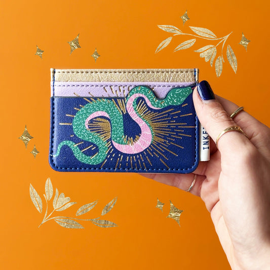 Inked Snake Purse