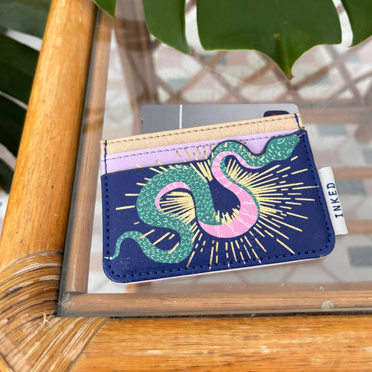 Inked Snake Purse