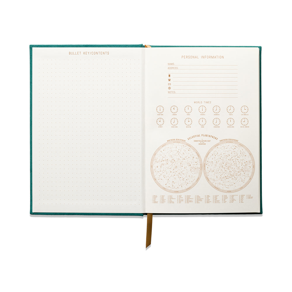 Notatbok Green Mocka