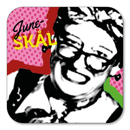 June Kommune Neon Bordbrikke