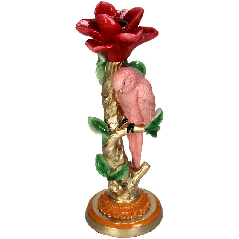 Lysholder Bird Rose