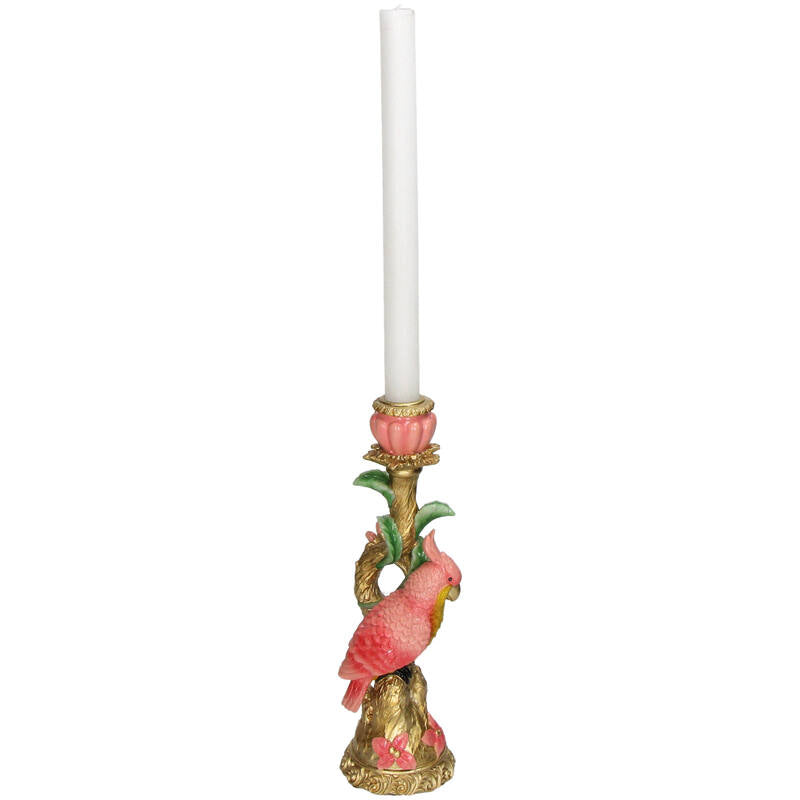 Lysholder Papegøye Rosa