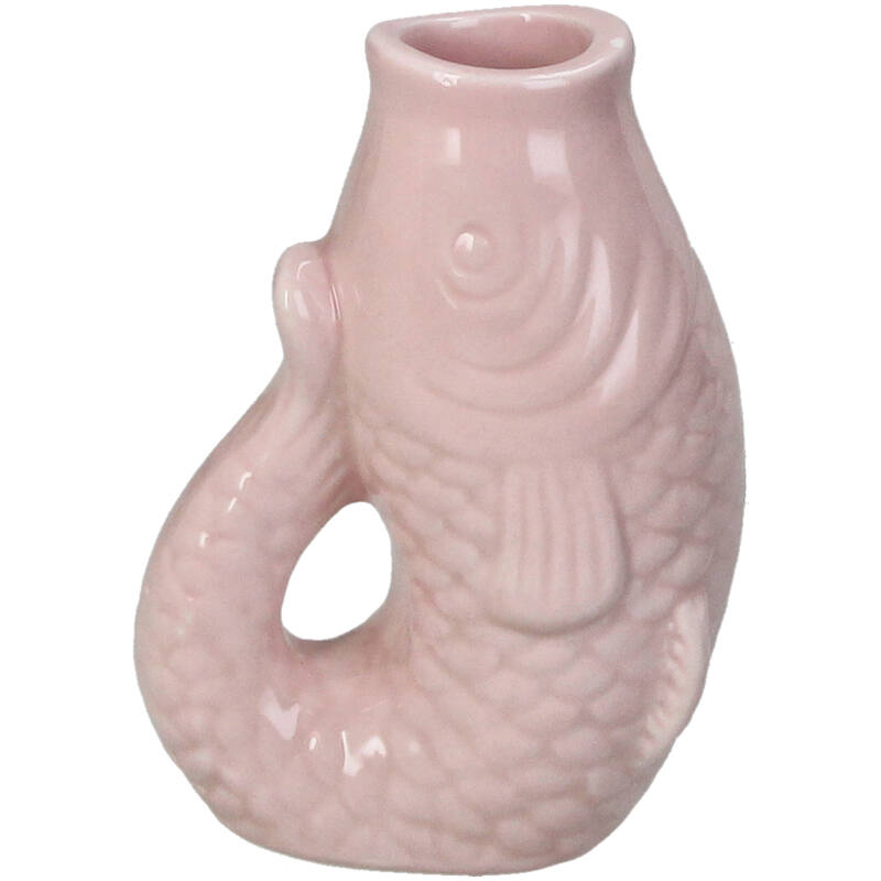Fisk Vase Rosa
