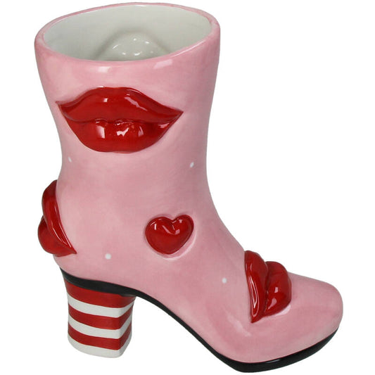 Boot Lips Vase