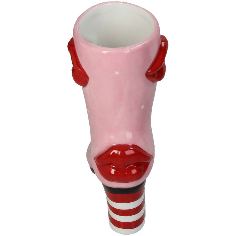 Boot Lips Vase
