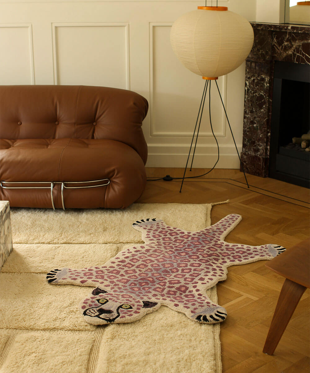 Lilly Leopard Teppe