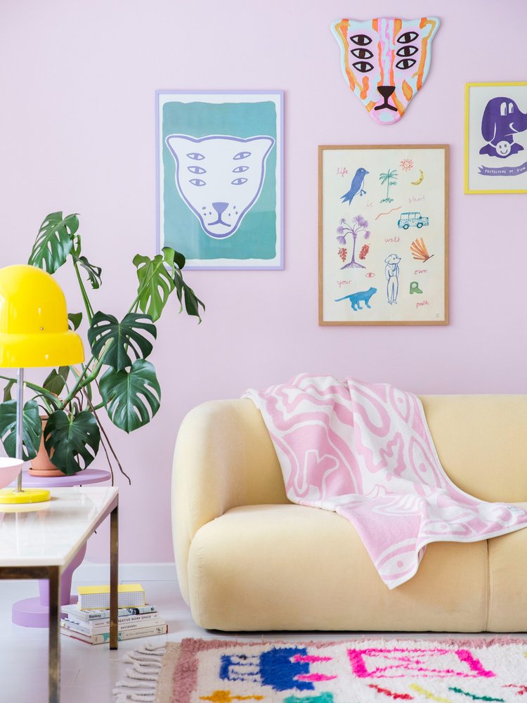Self Care Club Pink Pledd
