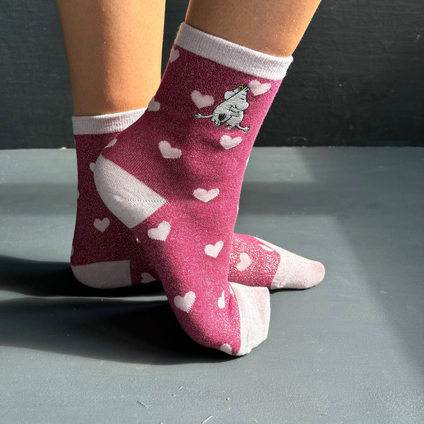 Mummi Glitter Love Sokker