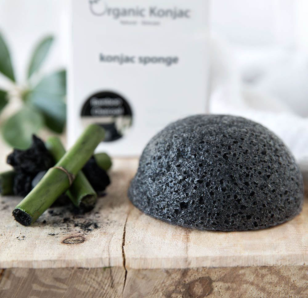 Konjac Ansiktssvamp Bambuskull